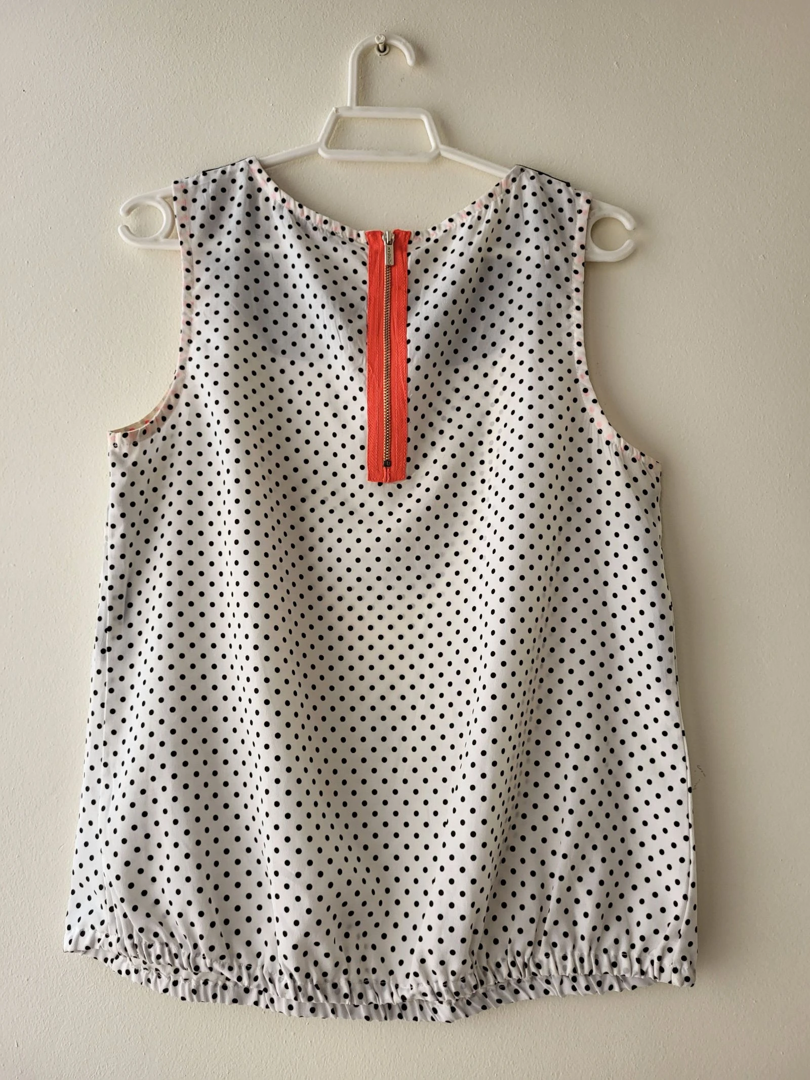 Chemisier à pois col bébé – photo 5